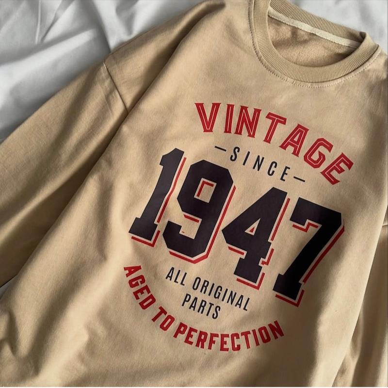 تیشرت آستین بلند وینتیج