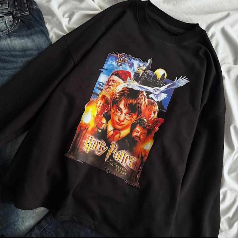 ثیت اینستاگرام ، تیشرت آستین بلند هری پاتر