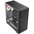 کیس کامپیوتر لاجی‌کی C484B ARGB Mid Tower مشکی