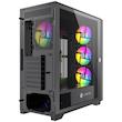 کیس کامپیوتر لاجی‌کی C484B ARGB Mid Tower مشکی