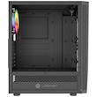 کیس کامپیوتر لاجی کی C311B RGB Mid Tower مشکی