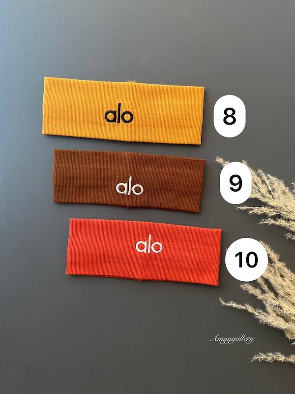 هدبند alo(گلدوزی شده)