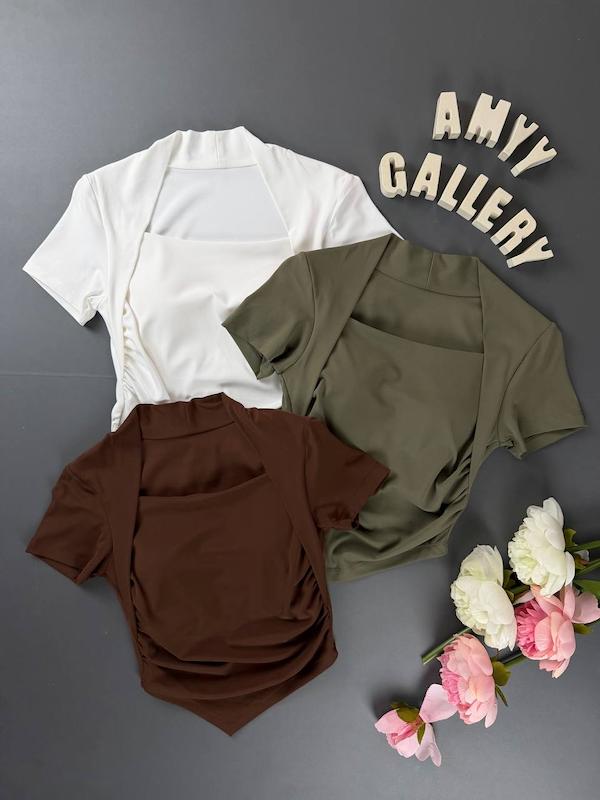 کراپ تیشرت آوینا