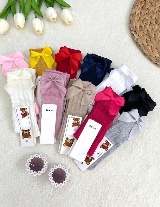 جوراب ساق بلند گندم 