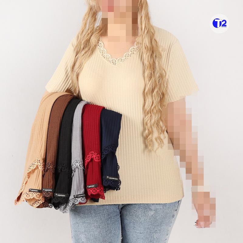 تیشرت یقه گیپور