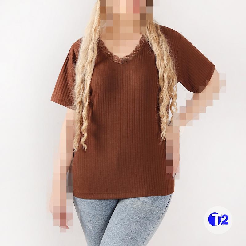 تیشرت یقه گیپور