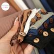 بلوز آستین بلند زنانه مچ دکمه دار چوبی