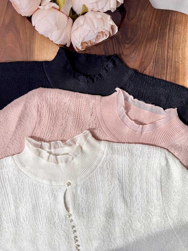 قیمت بلوز بافت نازک گیپوردار زنانه وارداتی