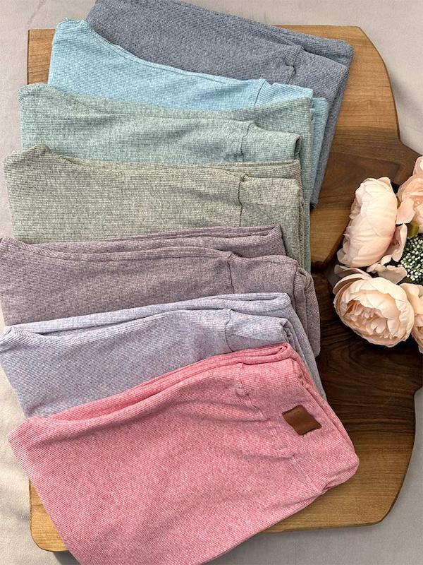 شلوار کبریتی زنانه پاستیلی 