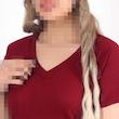 تیشرت یقه هفت کبریتی 