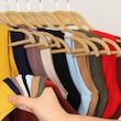 تاپ یقه گرد کبریتی زنانه 