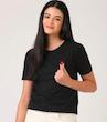 تیشرت یقه گرد وارداتی گلدوزی قلب Vera Moda