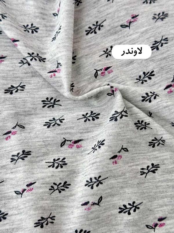 شلوار راحتی نخی ملانژ زنانه
