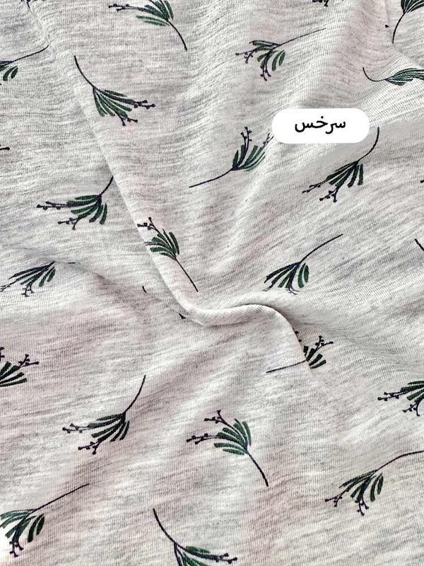 شلوار راحتی نخی ملانژ زنانه