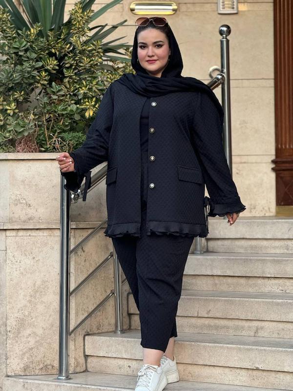 کت اوا مشکی 