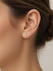 گوشواره نقره ۹۲۵ مینیمال از برند J-Club