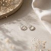 گوشواره حلقه ای نقره ۹۲۵ از برند manguun