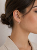 گوشواره حلقه ای نقره ۹۲۵ از برند manguun