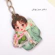 جاکلیدی چوبی دختر