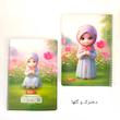 دفتر مشق ۵۰ برگ طرح حجاب