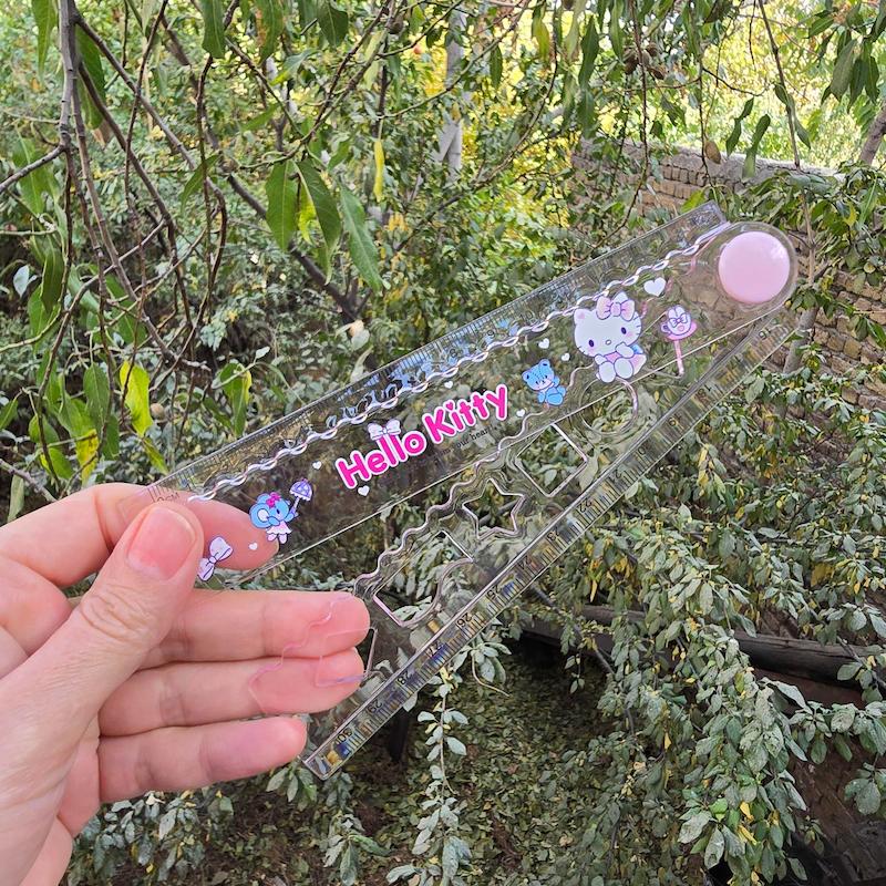 خط کش تاشو ۳۰سانتی