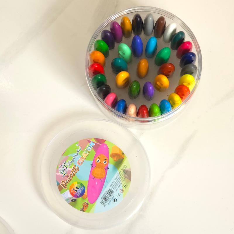 مداد شمعی بادوم زمینی(۳۶ رنگ)