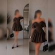 لباس مجلسی زنانه عروسکی پارچه کوپرا