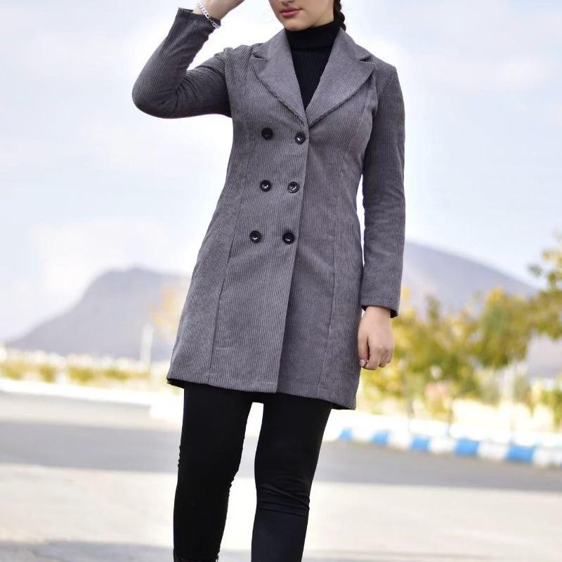 مانتو کتی مخمل کبریتی درجه یک سایز 36تا 60 - تصویر 4
