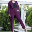 کت و شلوار سوپر مازراتی جلوی کار با غزن طلایی بسته میشه قد کت 85 و قد شلوار 98 - تصویر 2
