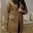 کت و شلوار زنانه کرپ مازراتی سایز 40 تا 60 تنخور بی نظیر مدل ورساچ - تصویر 5