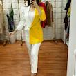 کت و شلوار زنانه دو رنگ سایز 36 الی 58 دوخت سفارشی - تصویر 3