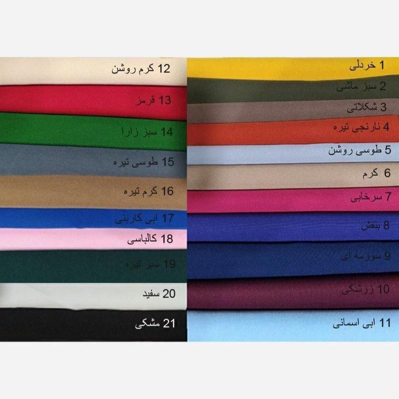 ست مانتو و شلوار اداری جنس کرپ سایز 36 تا 60 کت و شلوار زنانه ست رسمی - تصویر 4