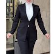 ست کت شلوار زنانه سوپر مازراتی سایز 36 تا 60 قد قابل تغییر رنگبندی 24 رنگ - تصویر 1