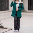 کت زنانه اسپرت یقه آرشال مدل شراره سایز 36 تا 60 - تصویر 5