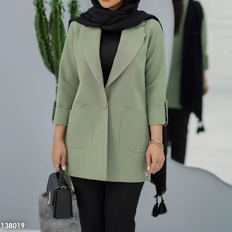 کت زنانه مازراتی میشکا سایز 38 تا 60 قد قابل تغییر رنگبندی 24 ارسال فوری - تصویر 11