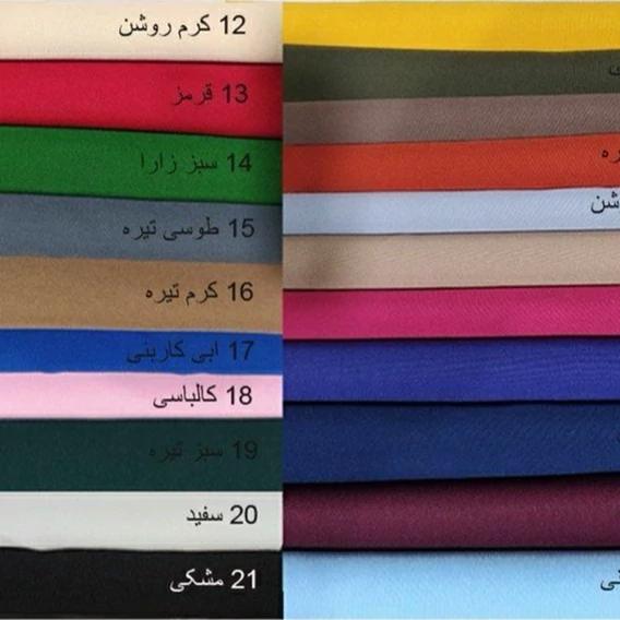 کت و شلوار زنانه مازراتی سایز 36 تا 60 قد قابل تغییر رنگبندی 24 تا مدل اروس - تصویر 8