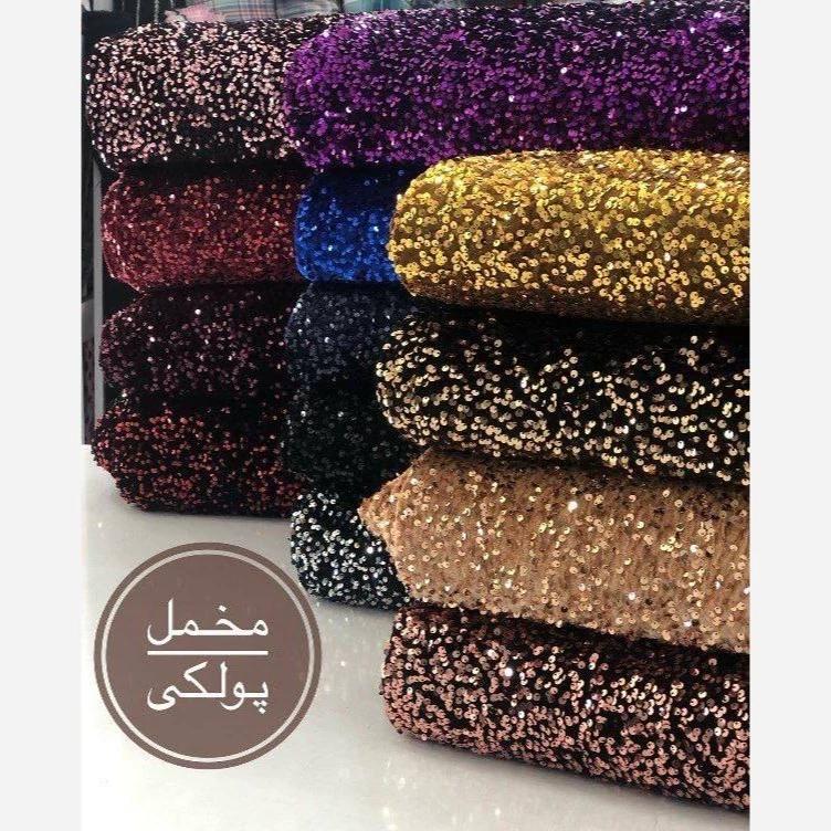 کت و سارافون مجلسی پولک و قواصی دوخت و پارچه ضمانتی سایز 38 تا 60 مدل انجلا - تصویر 5