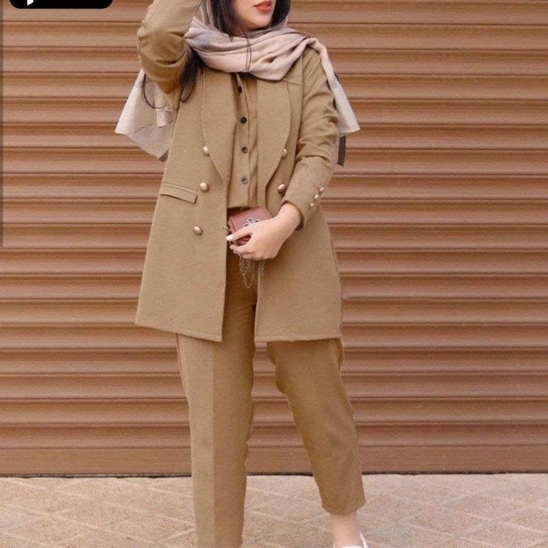کت و شلوار زنانه ست دخترانه نینا مازراتی اسپرت تولیدی - تصویر 14
