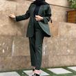 کت و شلوار زنانه ست رسمی سایز 34 تا 60 دوخت مزون - تصویر 3