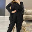 کت و شلوار زنانه (اسپرت جنس مازراتی) مدل مهتاب - تصویر 2