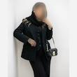 کت و شلوار و جلیقه زنانه ست رسمی قد قابل تغییر پارچه کرپ کنزو و کرپ باربی - تصویر 1