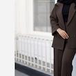 کت شلوار زنانه جنس مازراتی سایز در 2 سایز فری مدل ریما آنا شاپینگ - تصویر 2