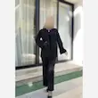 ست کت و شلوار زنانه مدل لاله کامت مشکی - تصویر 7
