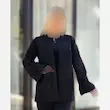 ست کت و شلوار زنانه مدل لاله کامت مشکی - تصویر 8