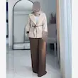 کت و شلوار مازراتی ستایش زنانه شیک و مجلسی سایز بندی کامل - تصویر 1