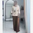 کت و شلوار مازراتی ستایش زنانه شیک و مجلسی سایز بندی کامل - تصویر 8