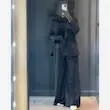 کت شلوار زنانه راه راه دیپلمات پرشیا مدل آرون - تصویر 5
