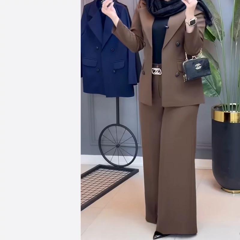 کت شلوار ،، مانتو شلوار سایز 32 تا 66 تک و ست عید - تصویر 1