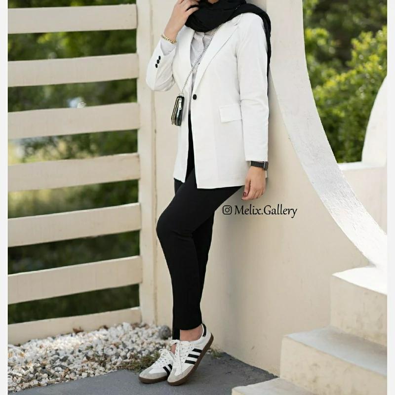 کت و شلوار زنانه شیک مدرن 0101 کالکشن شیک پوشان - تصویر 1