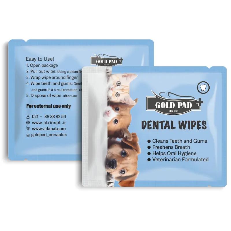 دستمال مرطوب ساشه ای دندان مارک گلدپد